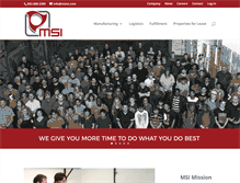 Tablet Screenshot of msivt.com